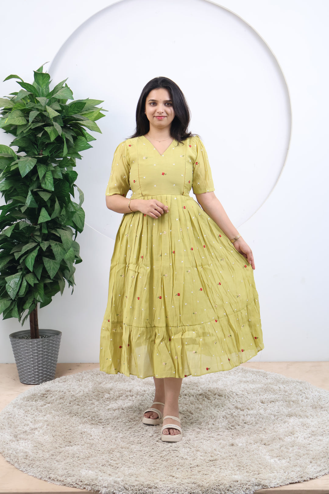Hepsiba Maternity Dress