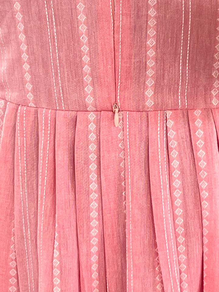 Hanshika Maternity Dress with center Zip