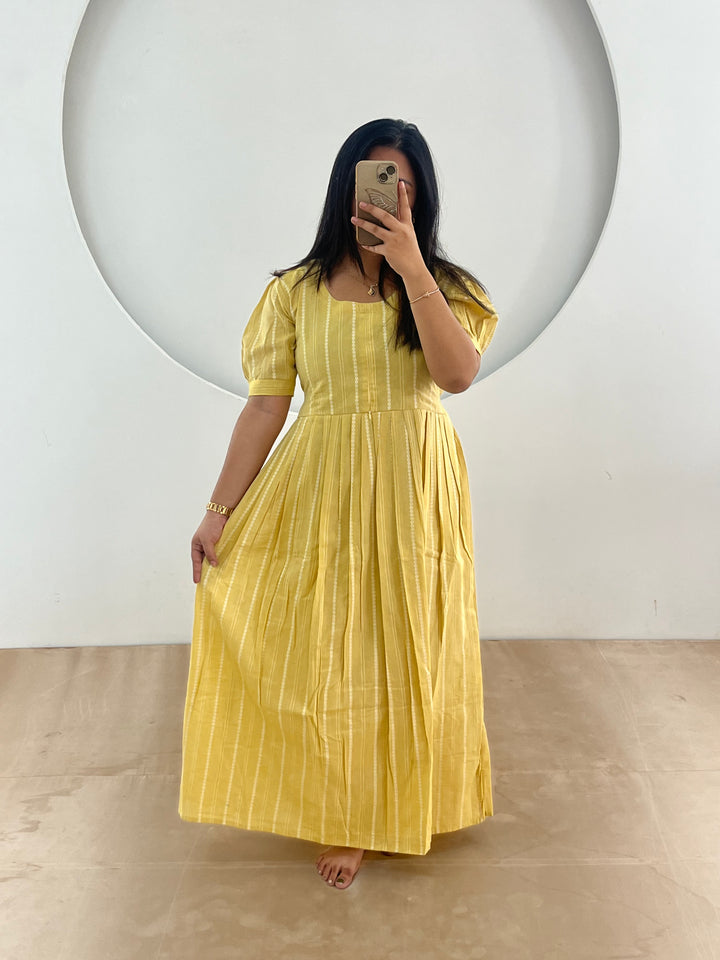 Thara Maternity Dress with center Zip