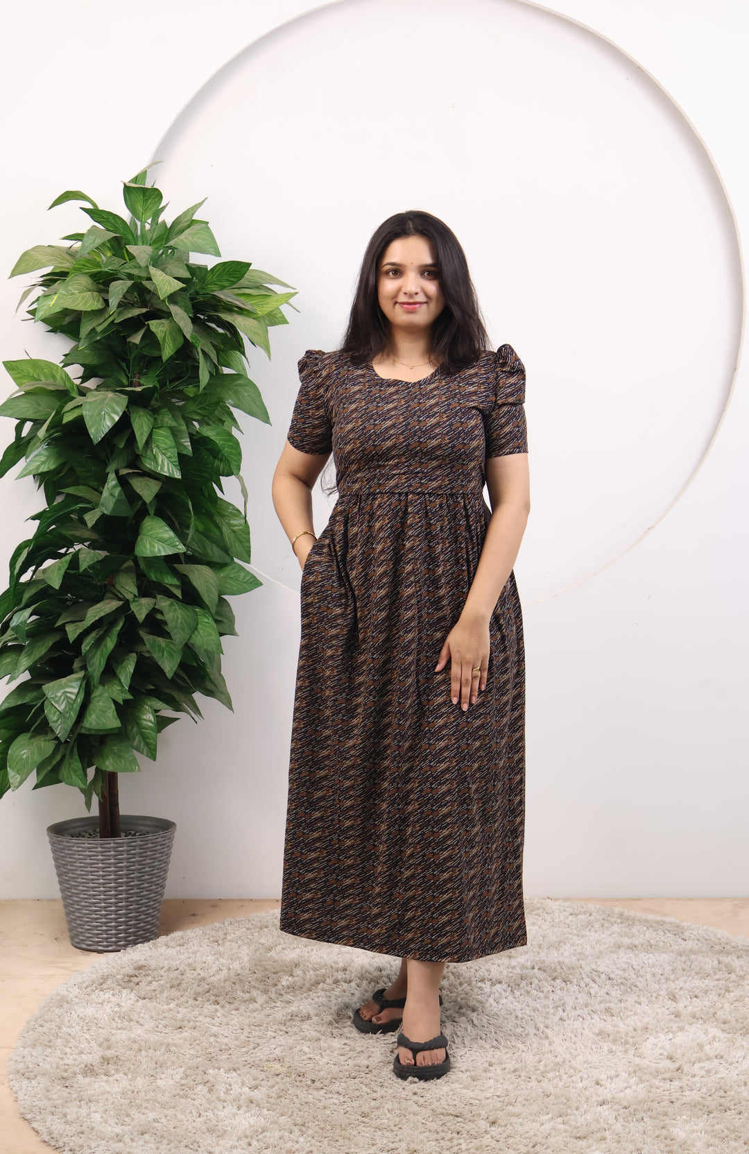 Novina  SoftCotton Full Length Maternity Loungewear