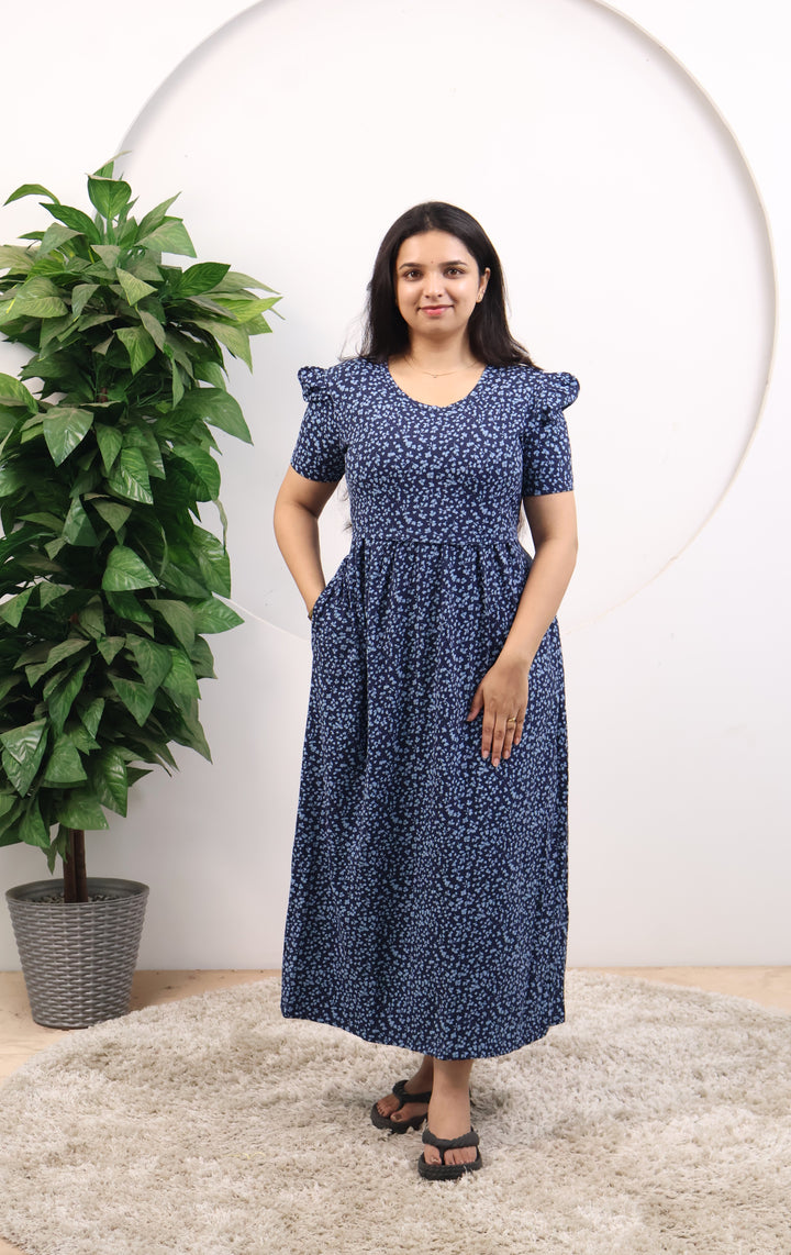 Nasrin SoftCotton Full Length Maternity Loungewear