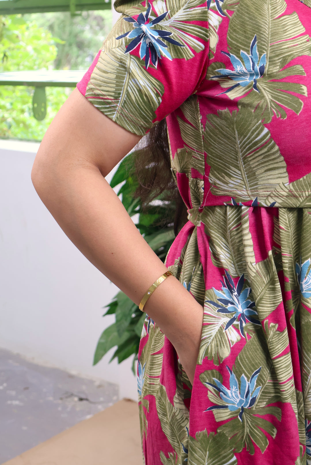 Ayushi  SoftCotton Full Length Maternity Loungewear