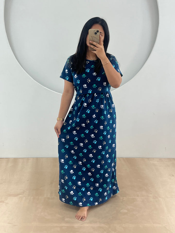Vaanya SoftCotton Full Length Maternity Loungewear