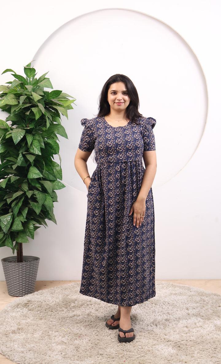 Kiran1 SoftCotton Full Length Maternity Loungewear