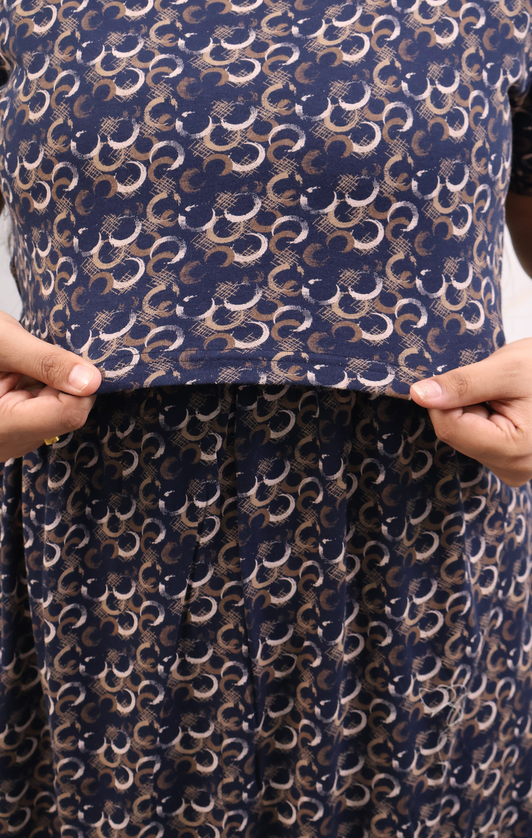 Kiran1 SoftCotton Full Length Maternity Loungewear