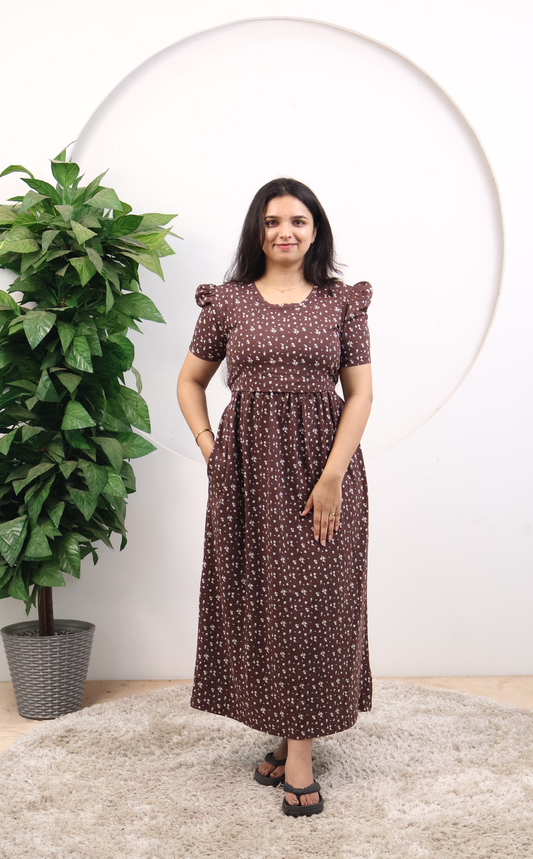 Raksha2 SoftCotton Full Length Maternity Loungewear