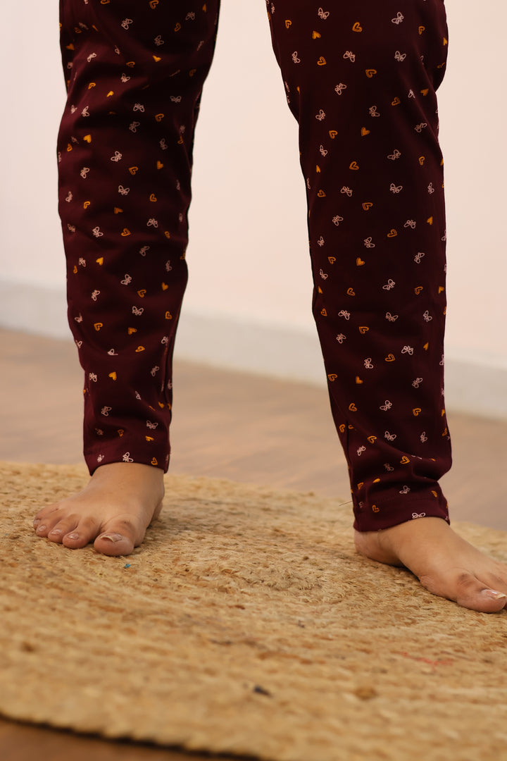 Emaline Loungewear Pyjama Full Pant set