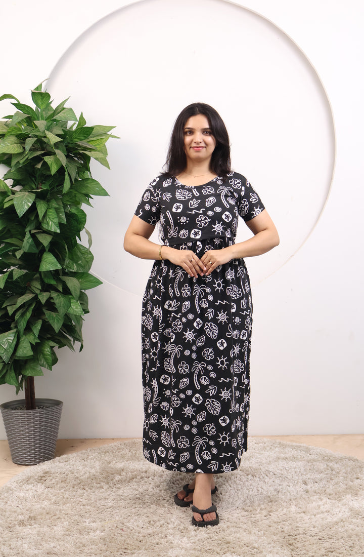 Freeda SoftCotton Full Length Maternity Loungewear