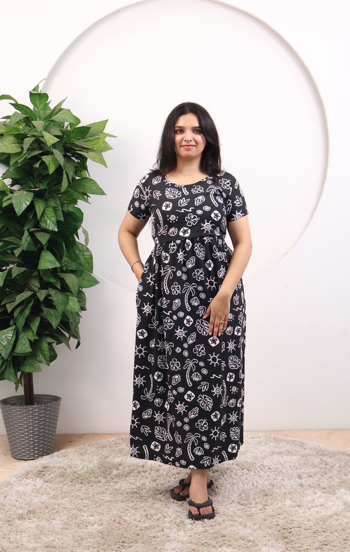 Freeda SoftCotton Full Length Maternity Loungewear