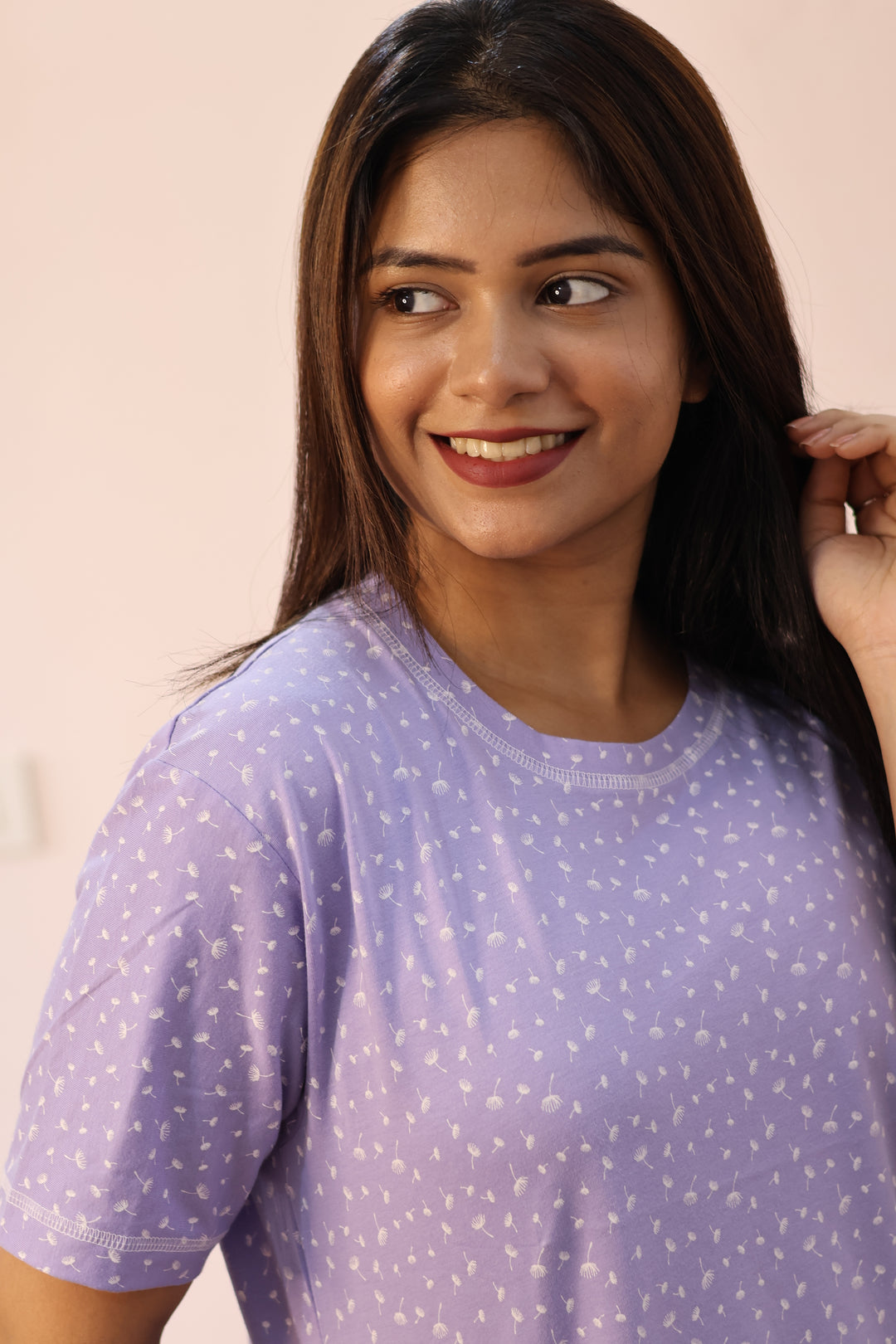 Lilac Long T-shirt