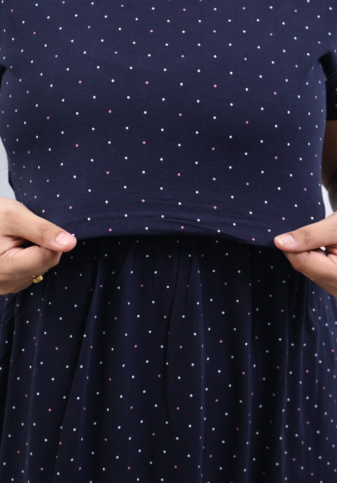 Poorvija SoftCotton Full Length Maternity Loungewear