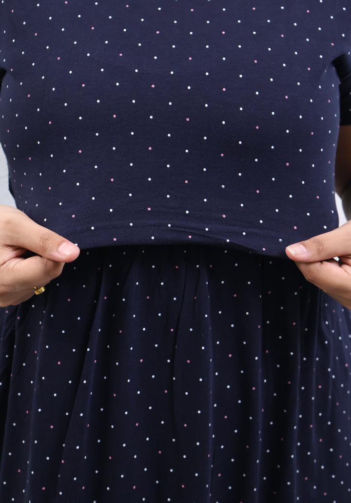 Poorvija SoftCotton Full Length Maternity Loungewear