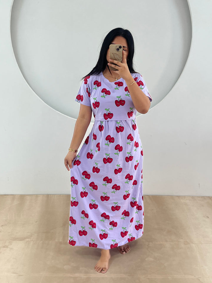 Chloe SoftCotton Full Length Maternity Loungewear
