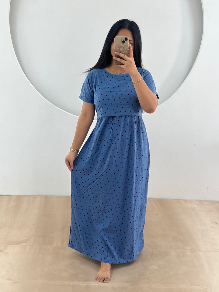 Kalpana SoftCotton Full Length Maternity Loungewear
