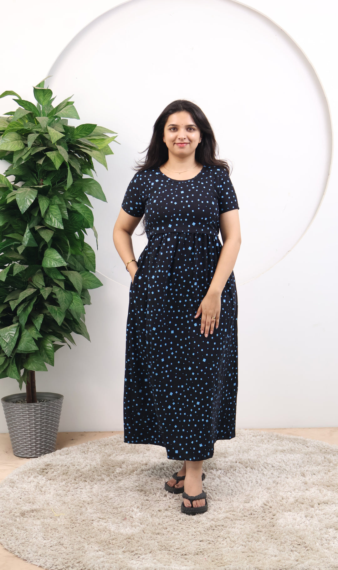 Sofia3 SoftCotton Full Length Maternity Loungewear