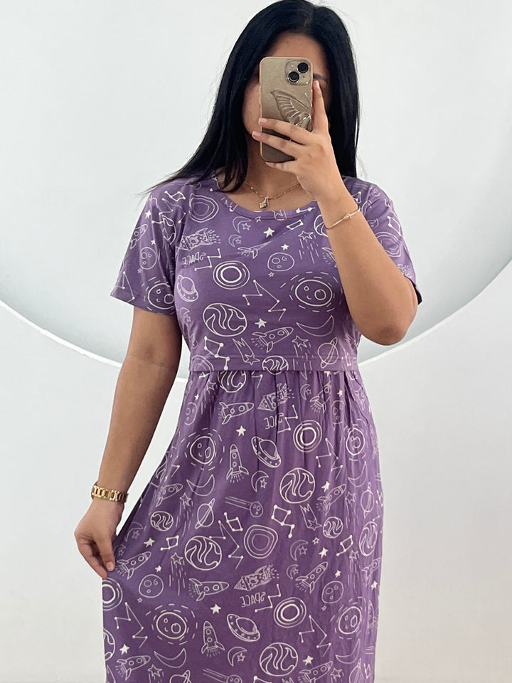 Renu SoftCotton Full Length Maternity Loungewear