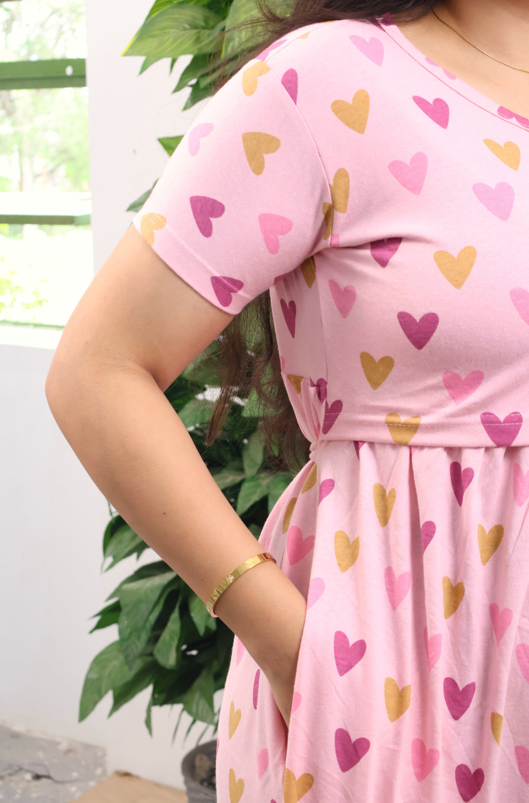 Shravya SoftCotton Full Length Maternity Loungewear