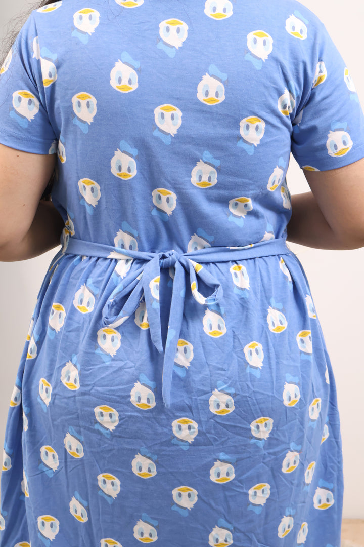 Jeevitha1 SoftCotton Calf Length Maternity Loungewear