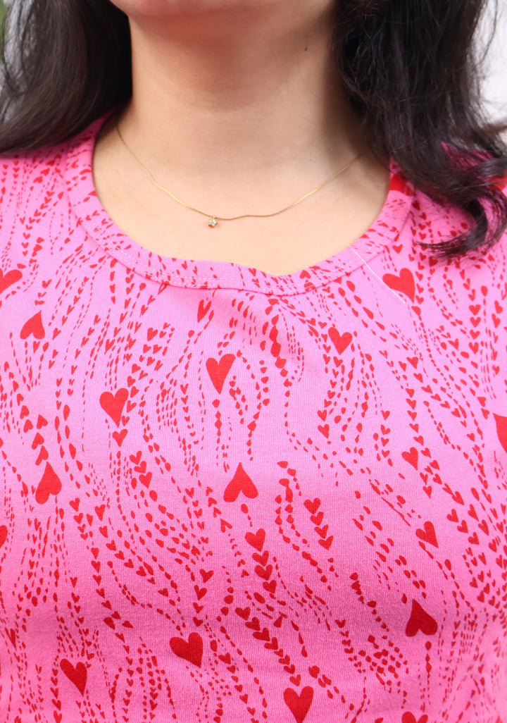 Akshitha  SoftCotton Calf Length Maternity Loungewear