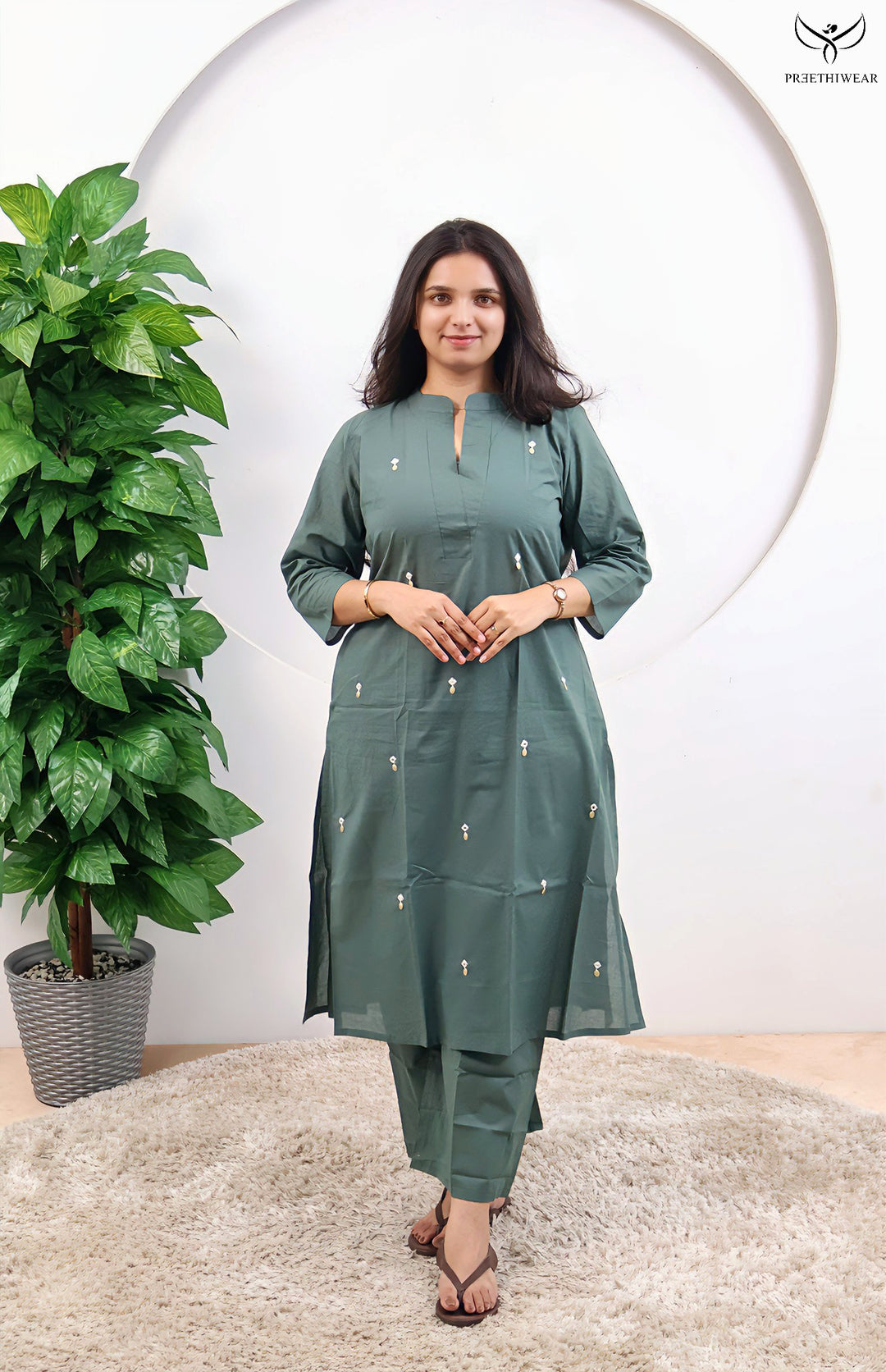 Shivani Straight kurthi  (Non-maternity)