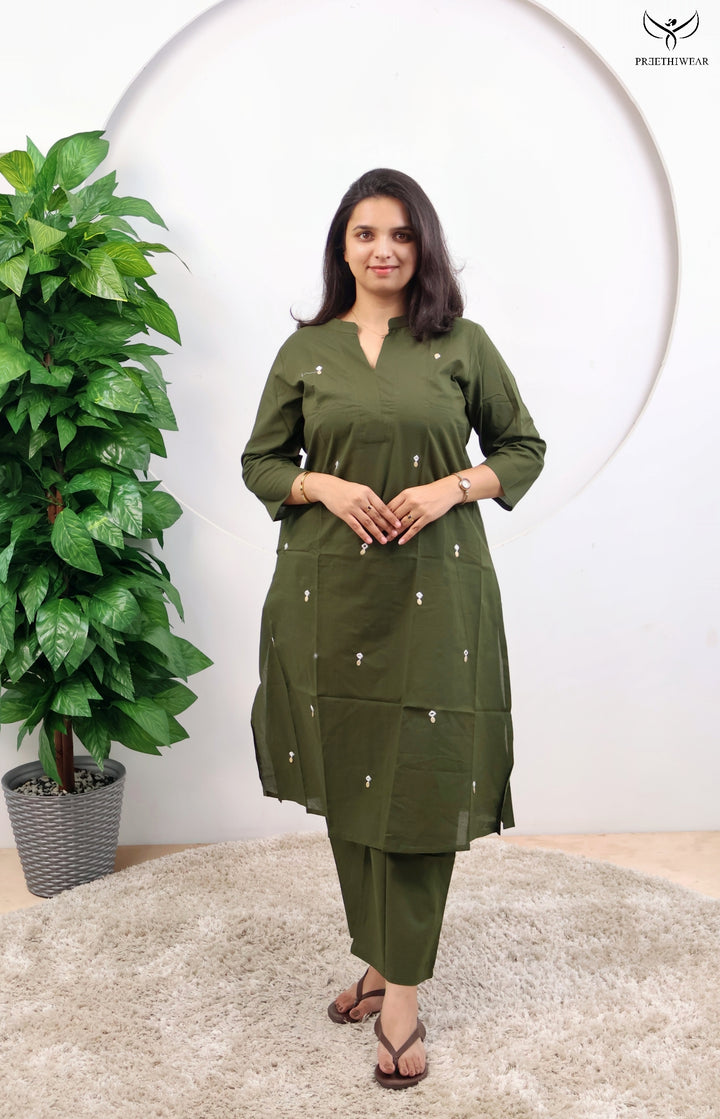 Brinda  Straight kurthi  (Non-maternity)