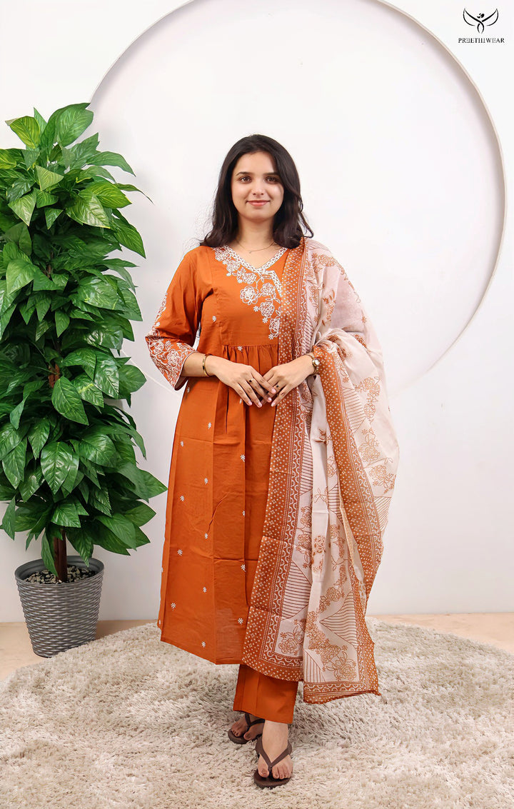 Shamini  Straight kurthi  (Non-maternity)