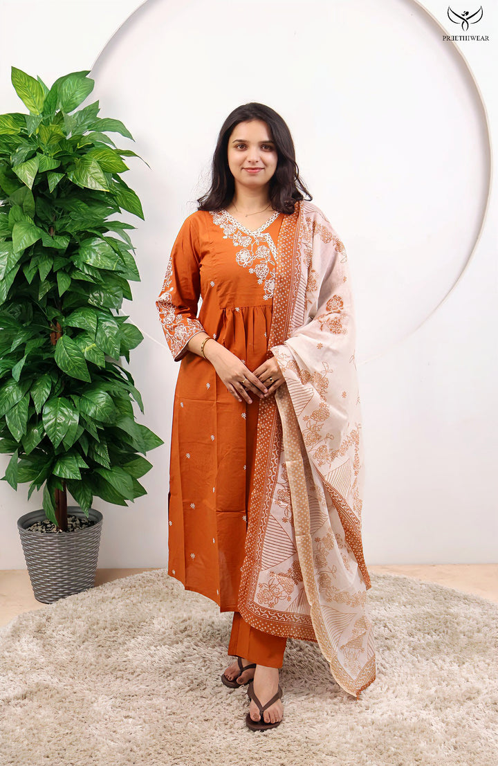 Shamini  Straight kurthi  (Non-maternity)
