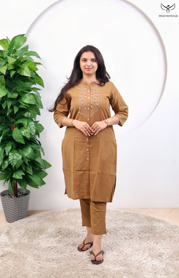 Kavitha Straight kurthi  (Non-maternity)