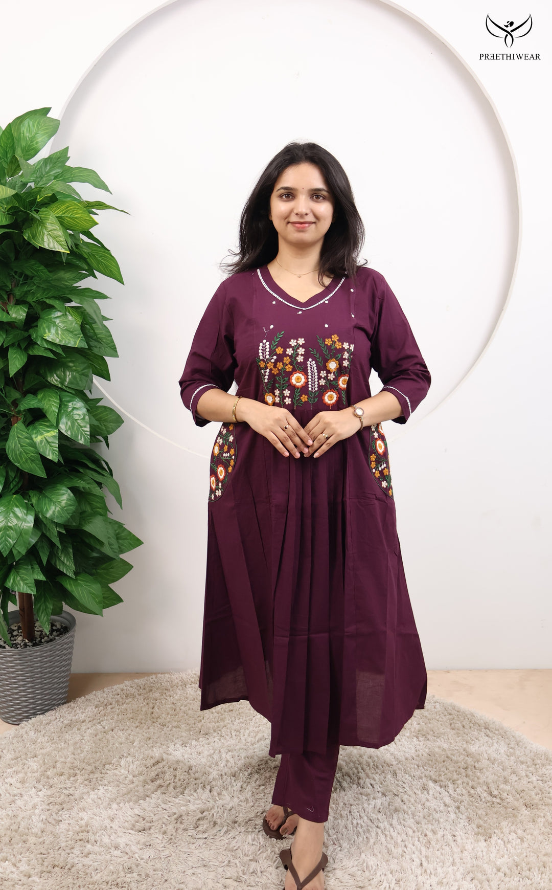Meena Straight kurthi  (Non-maternity)