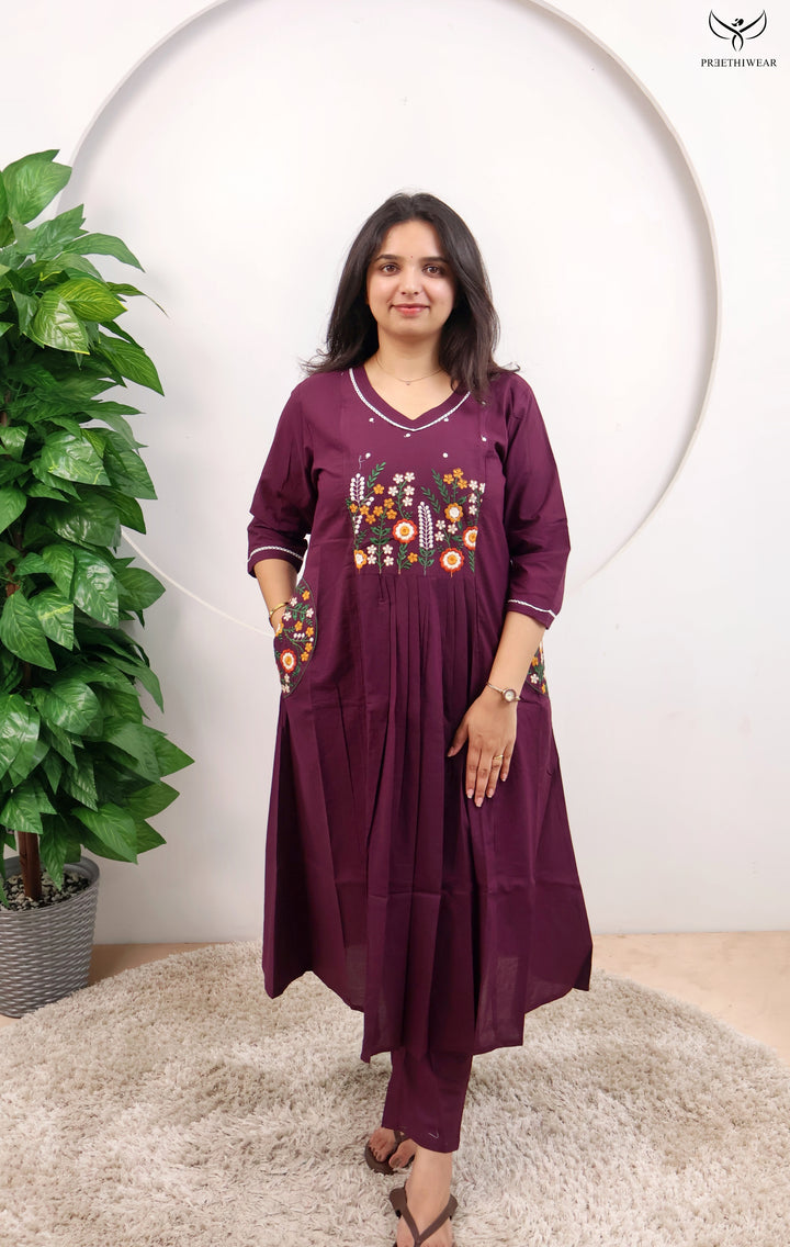 Meena Straight kurthi  (Non-maternity)
