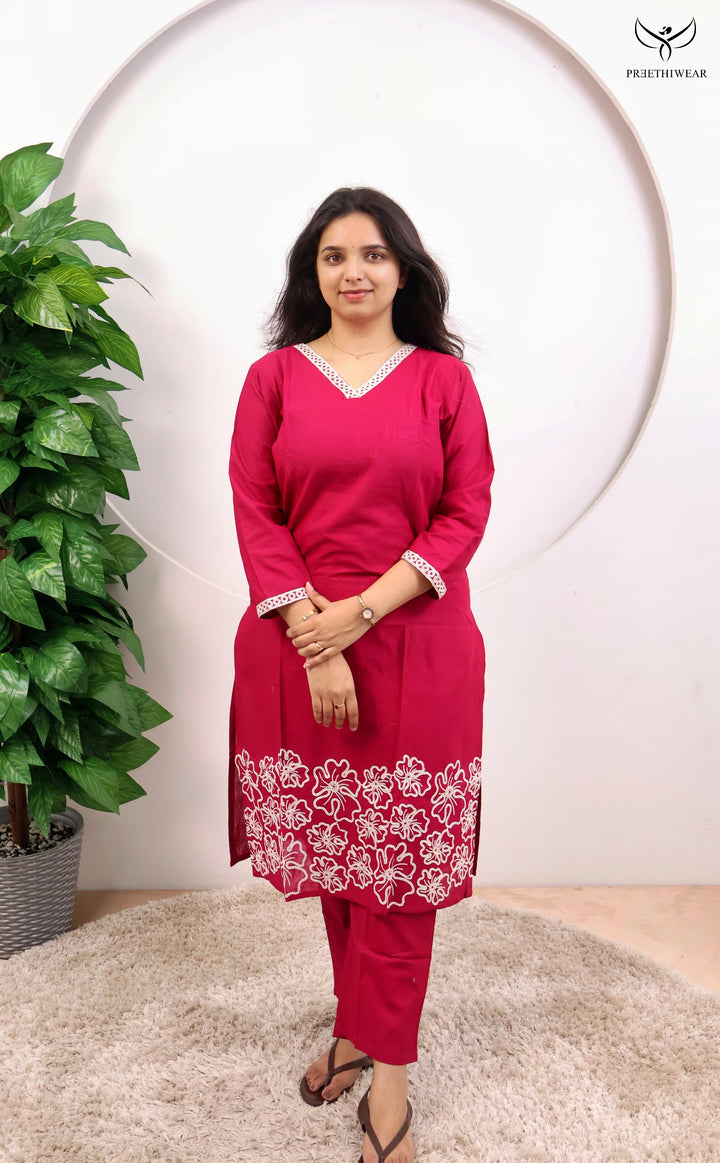 Nishmitha Straight kurthi  (Non-maternity)