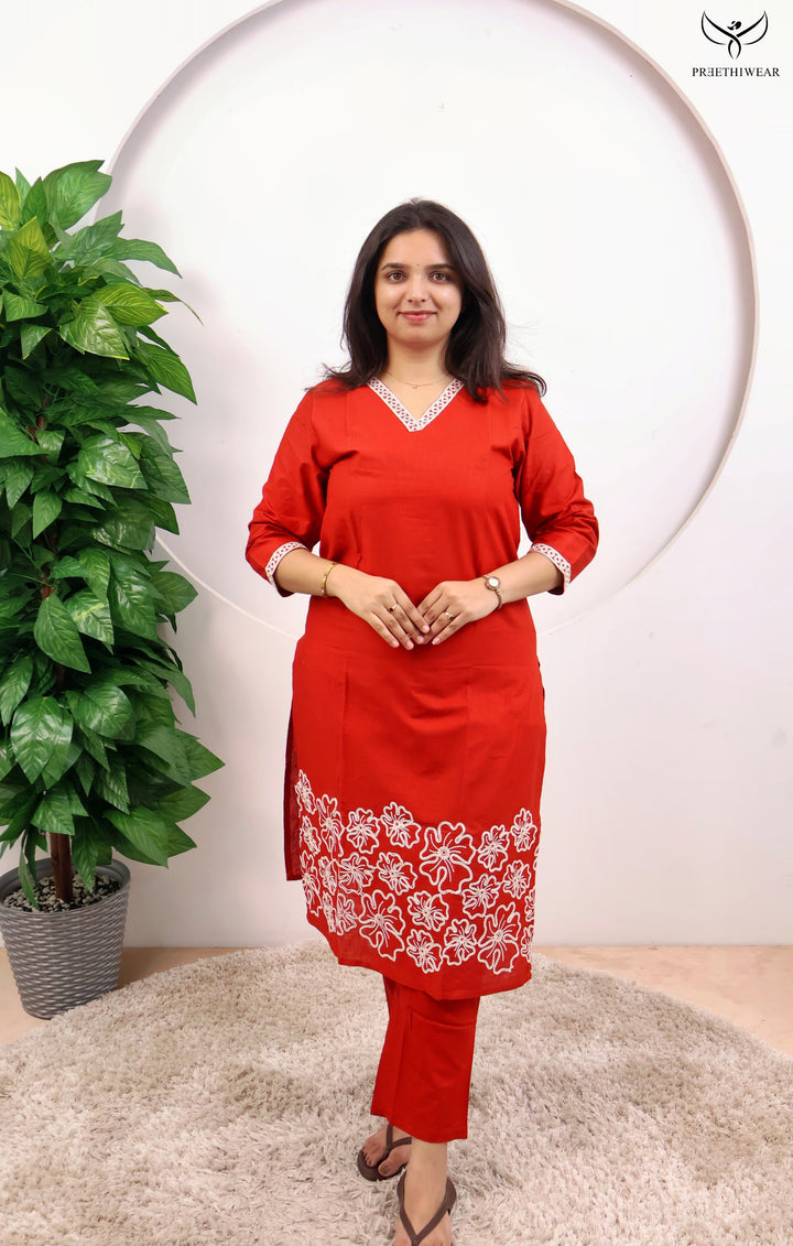 Veda Straight kurthi  (Non-maternity)
