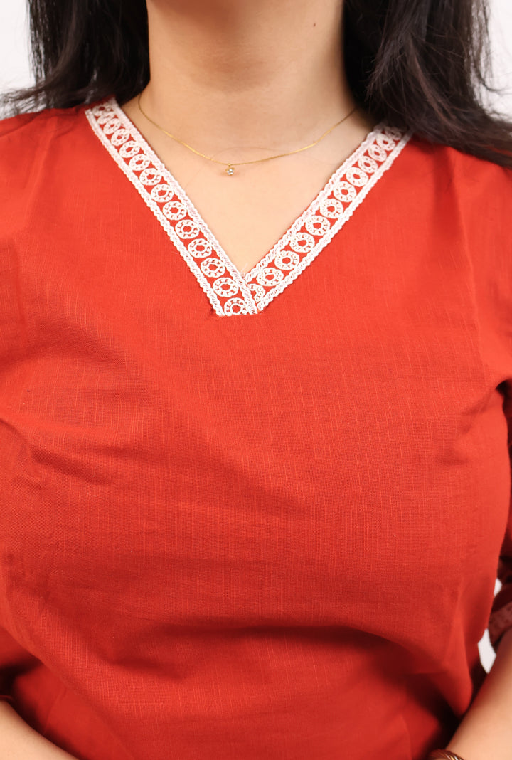 Veda Straight kurthi  (Non-maternity)
