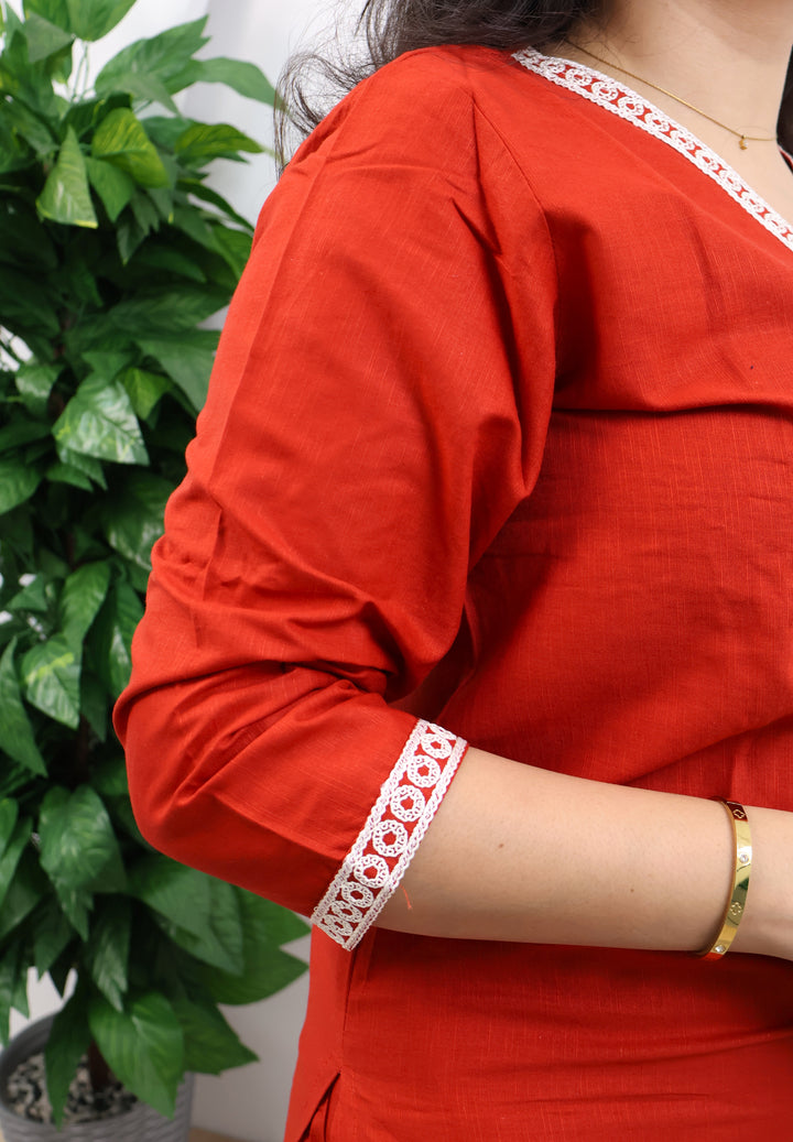 Veda Straight kurthi  (Non-maternity)