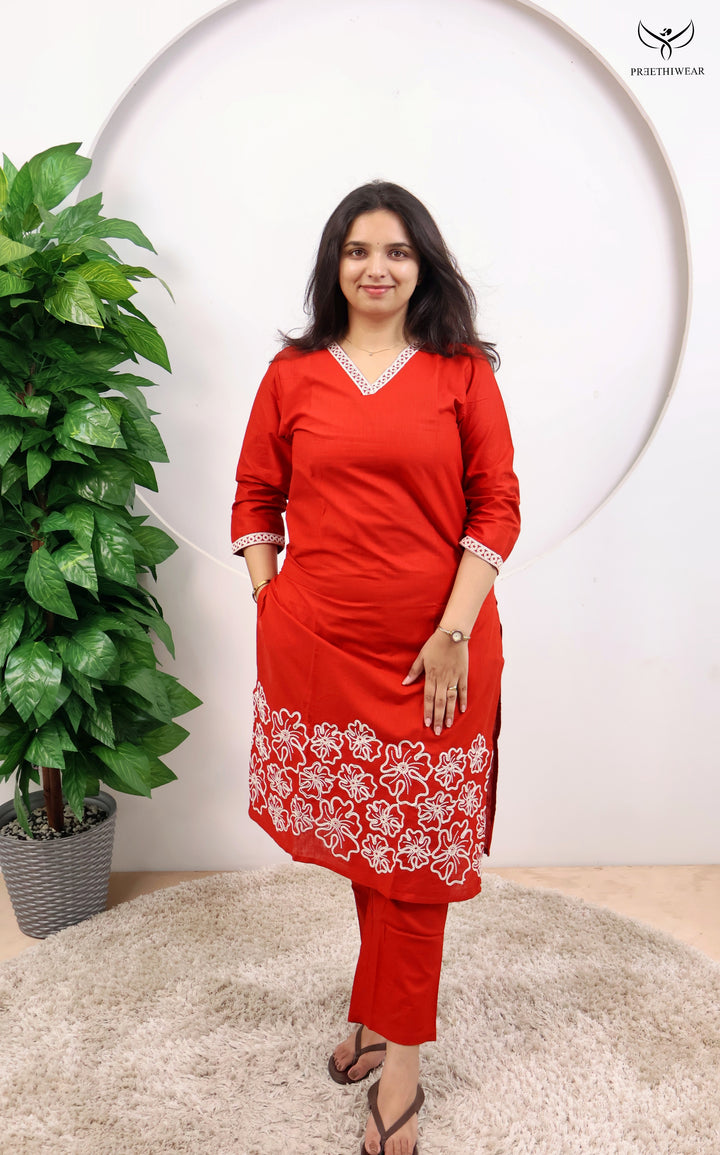 Veda Straight kurthi  (Non-maternity)