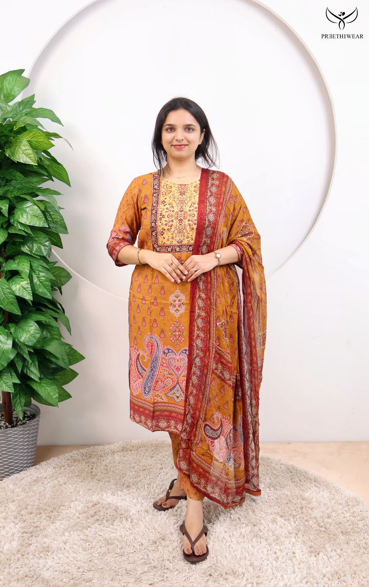Deepthi Straight kurthi  (Non-maternity)