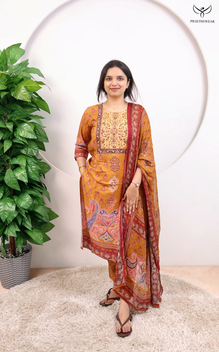 Deepthi Straight kurthi  (Non-maternity)