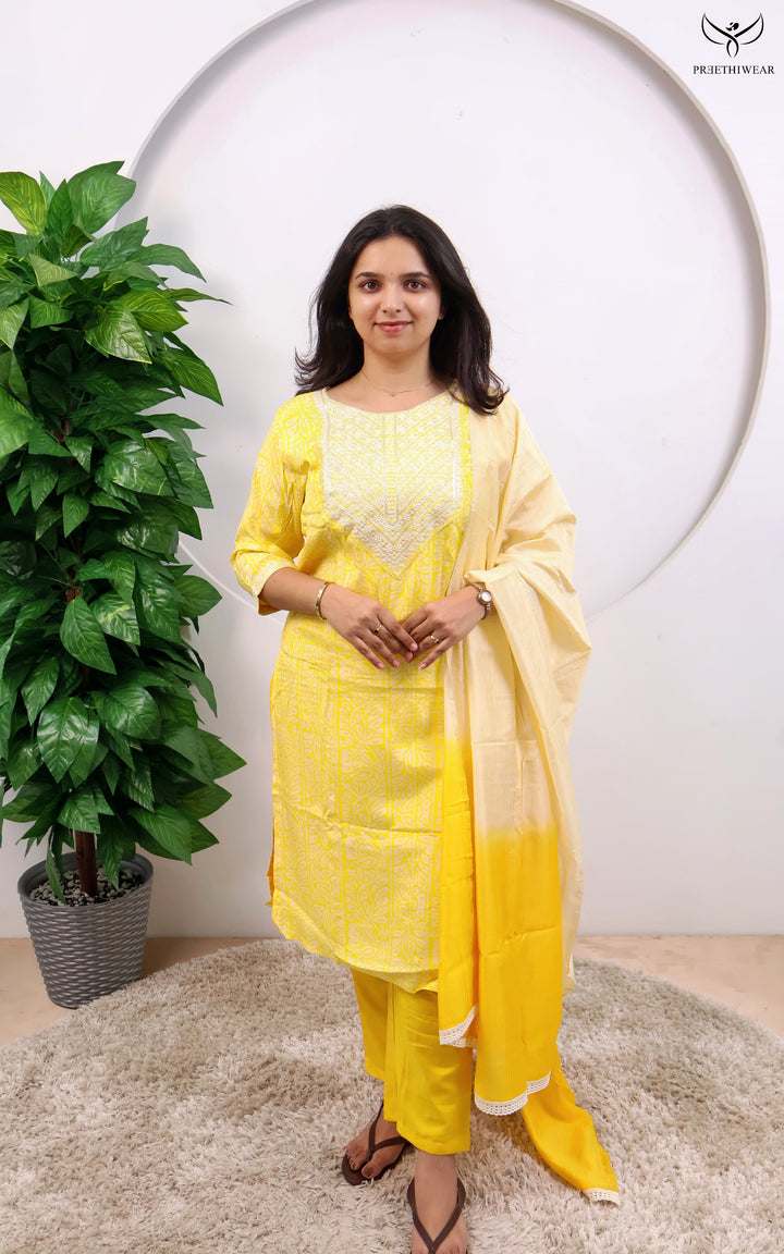 Jerlin Straight kurthi  (Non-maternity)
