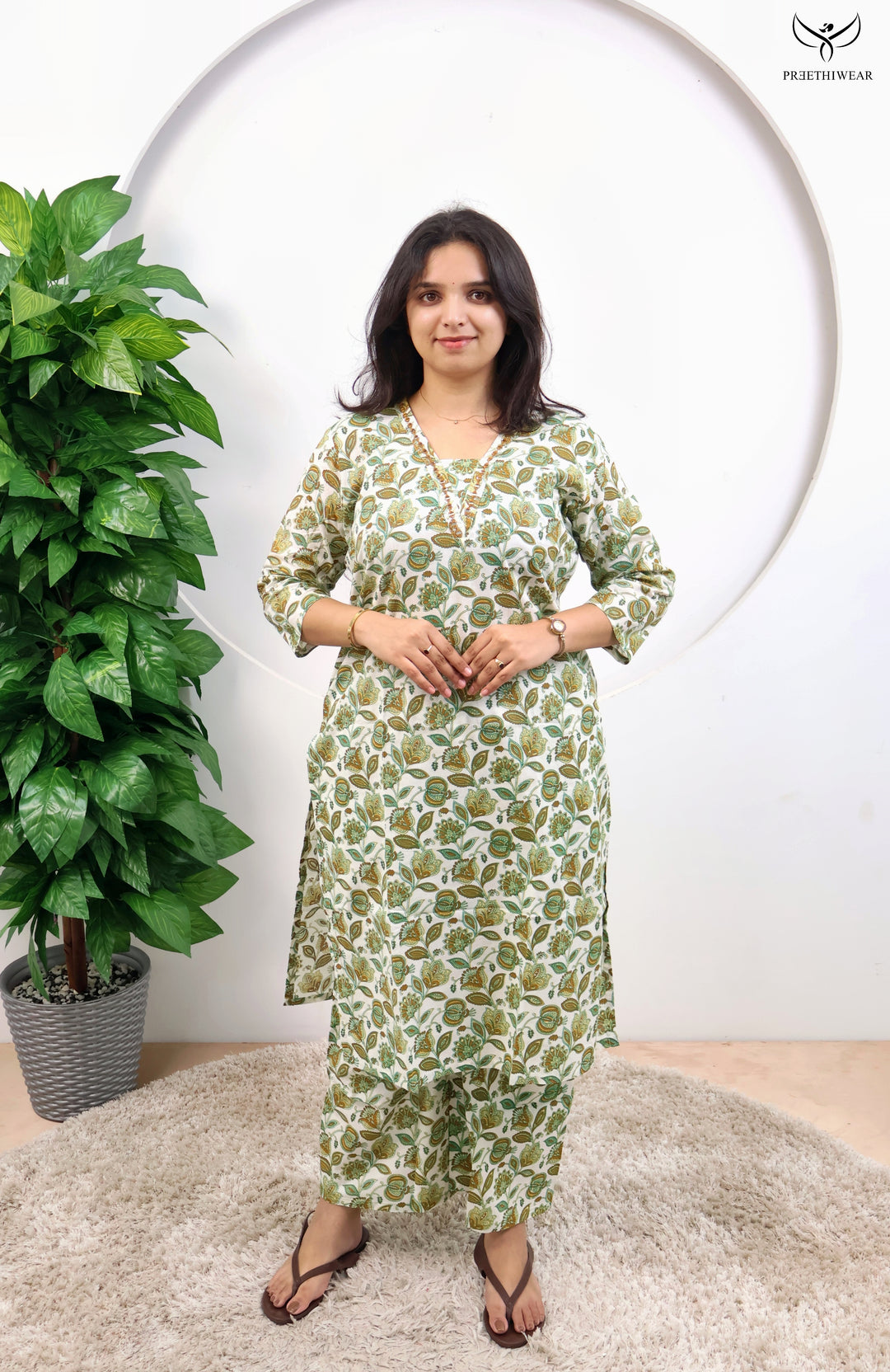 Kiruba Straight kurthi  (Non-maternity)