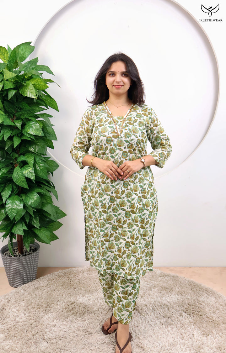 Kiruba Straight kurthi  (Non-maternity)