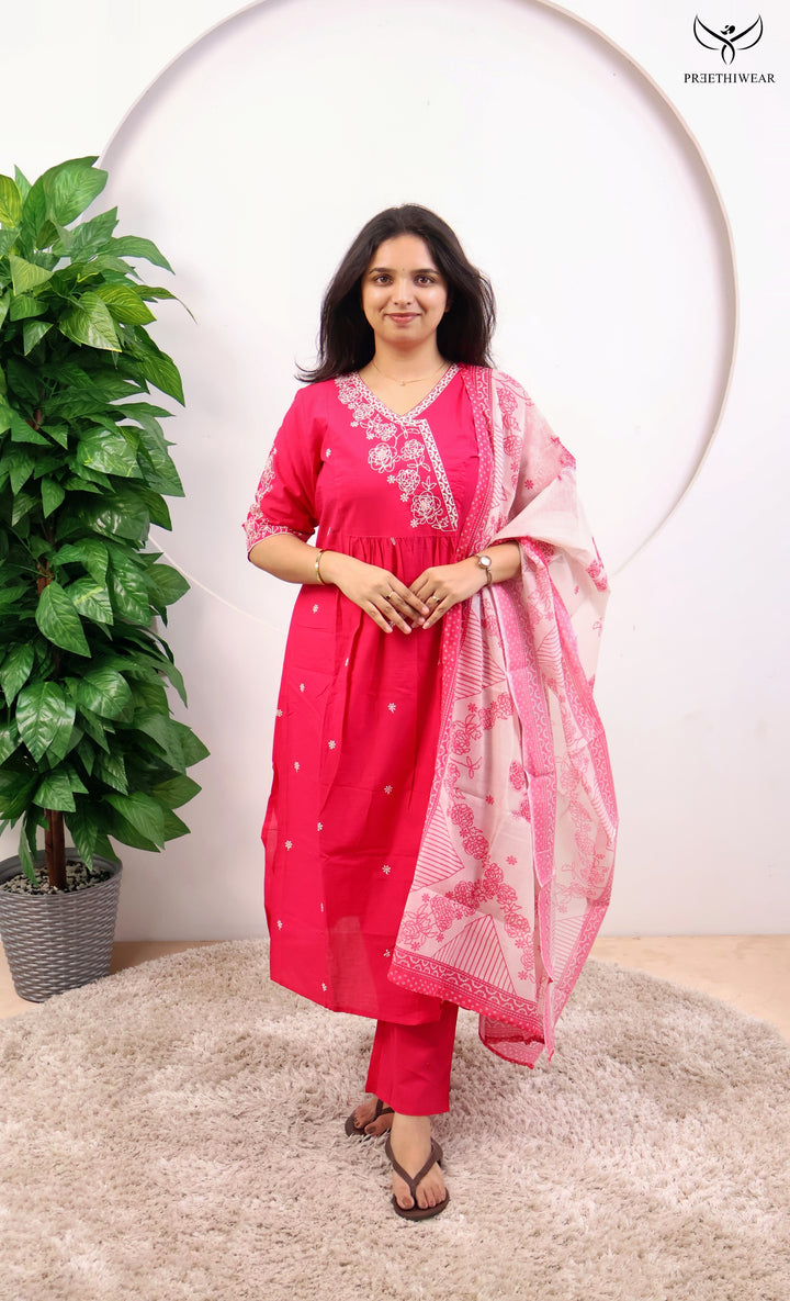 Janvi Straight kurthi  (Non-maternity)