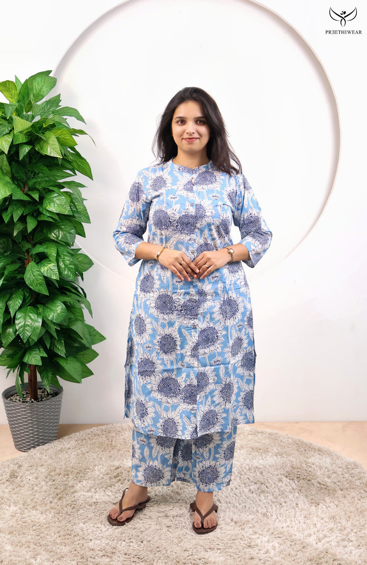 Nivedha Straight kurthi  (Non-maternity)