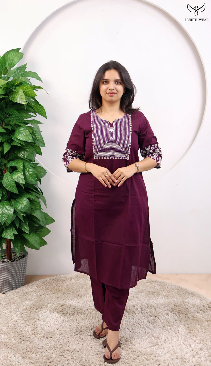 Celsia Straight kurthi  (Non-maternity)