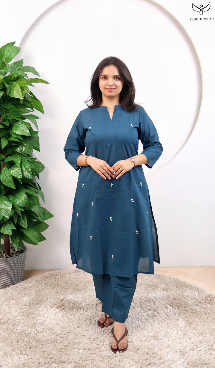 Syma Straight kurthi  (Non-maternity)