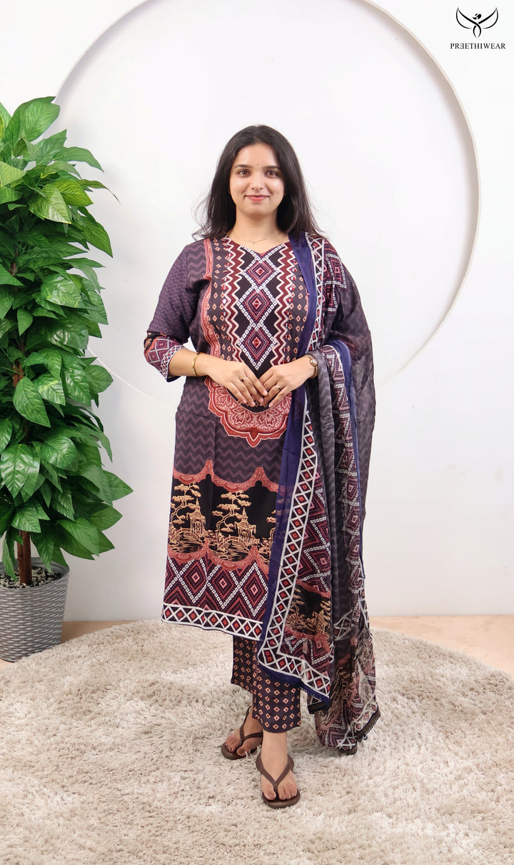 Gayathri  Straight kurthi  (Non-maternity)