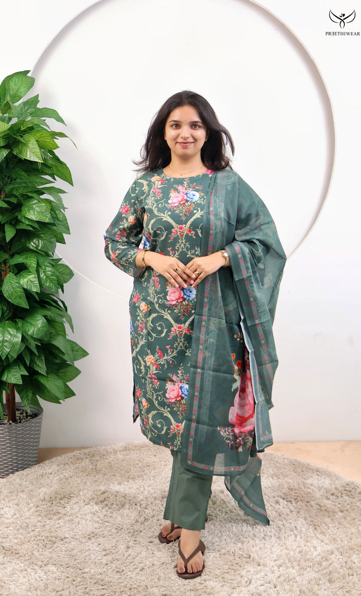 Pooja Straight kurthi  (Non-maternity)