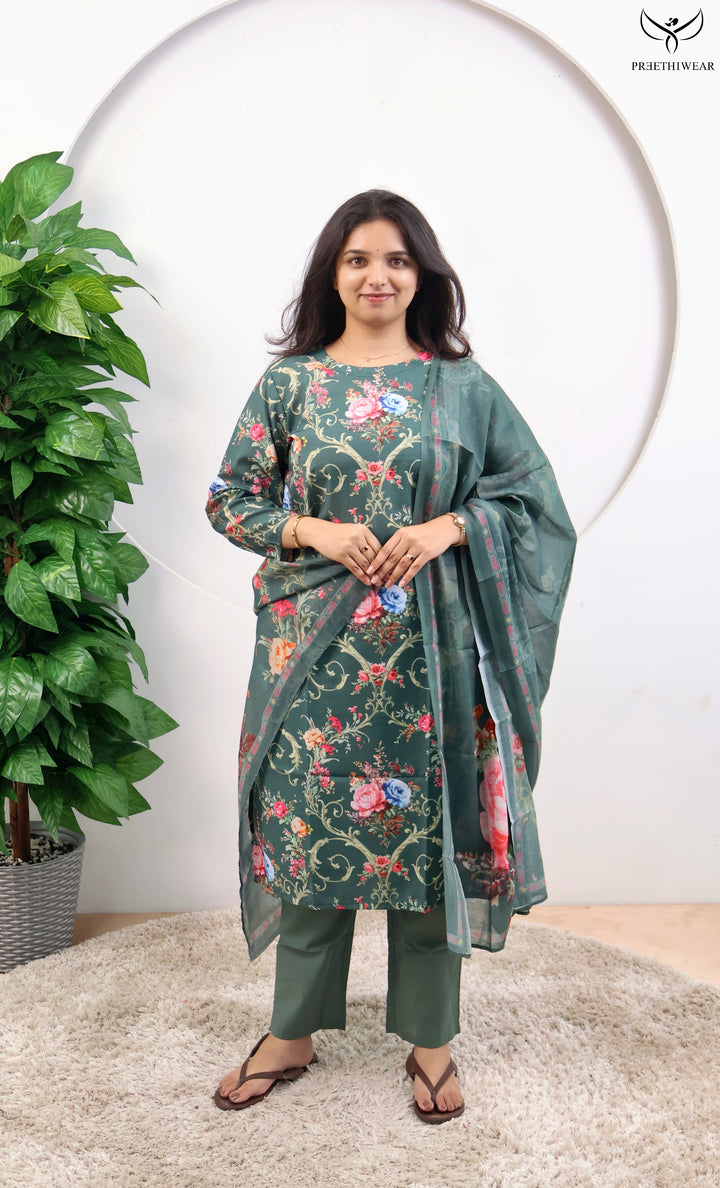 Pooja Straight kurthi  (Non-maternity)
