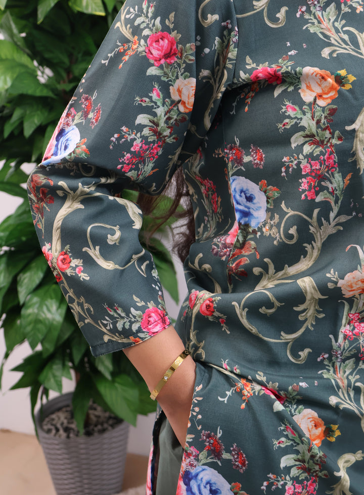 Pooja Straight kurthi  (Non-maternity)