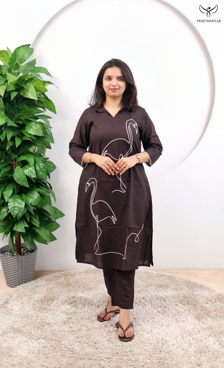 Roopa Straight kurthi  (Non-maternity)