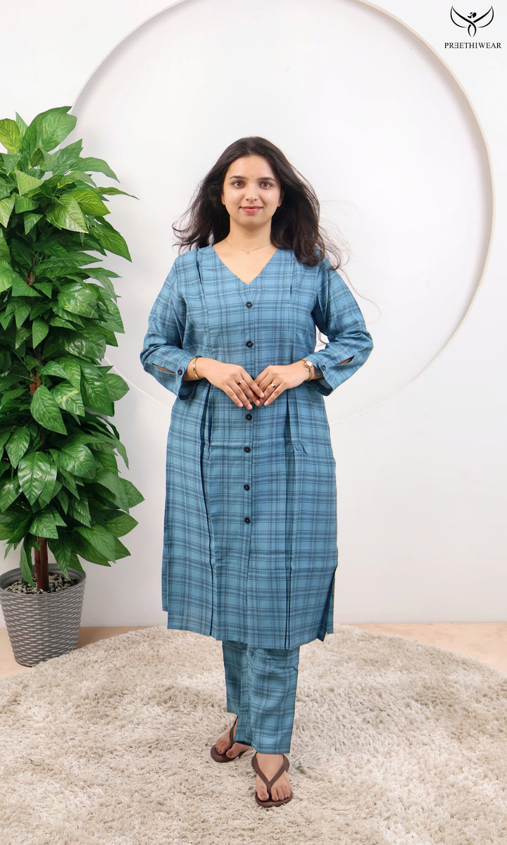 Sheeba Straight kurthi  (Non-maternity)